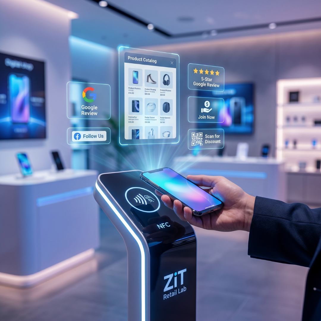 How NFC Smart Stands Are Revolutionizing Customer Experience in Retail Stores